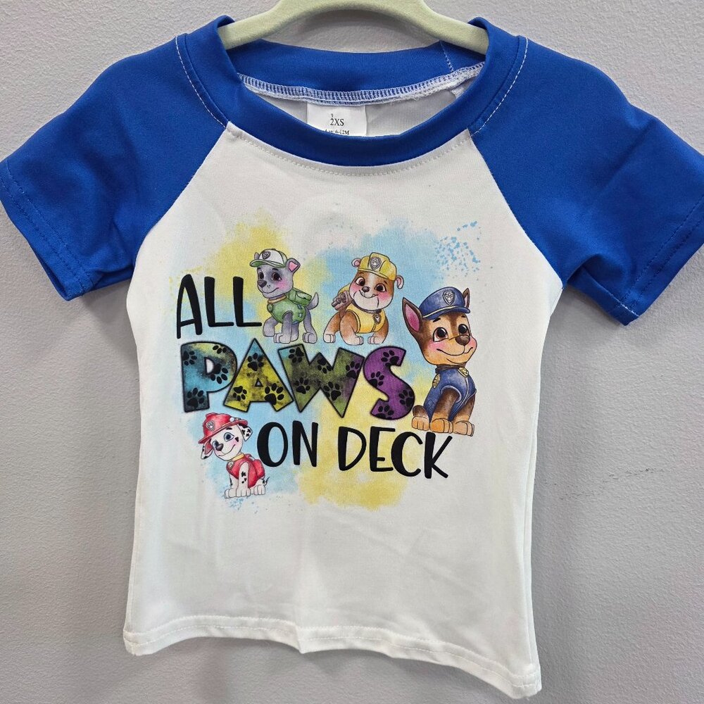 All Paws On Deck T-shirt